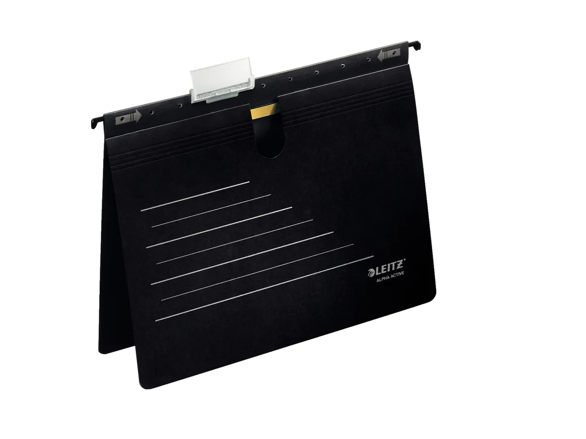 Leitz Alpha Active / 19243095 Hängehefter  schwarz (5 Stück)