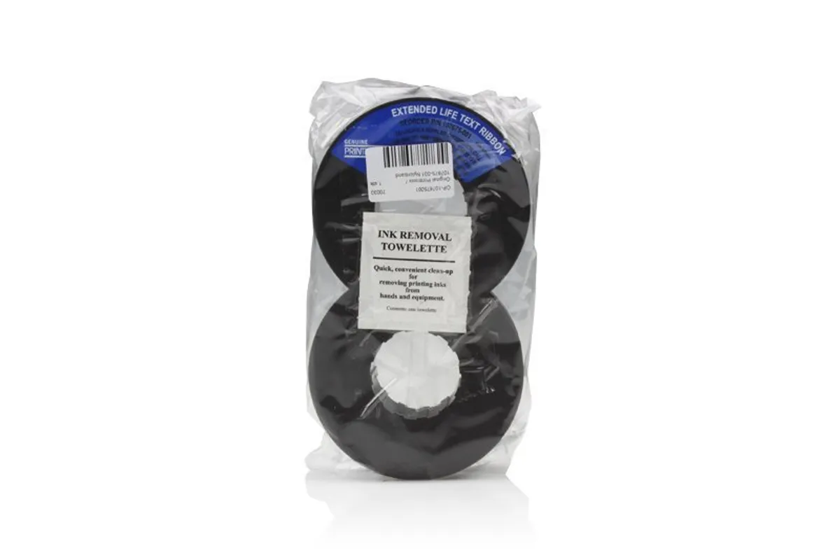 Printronix 107675-001 / 120856-2 Farbband /Farbrolle Sparset schwarz (6 Stück)