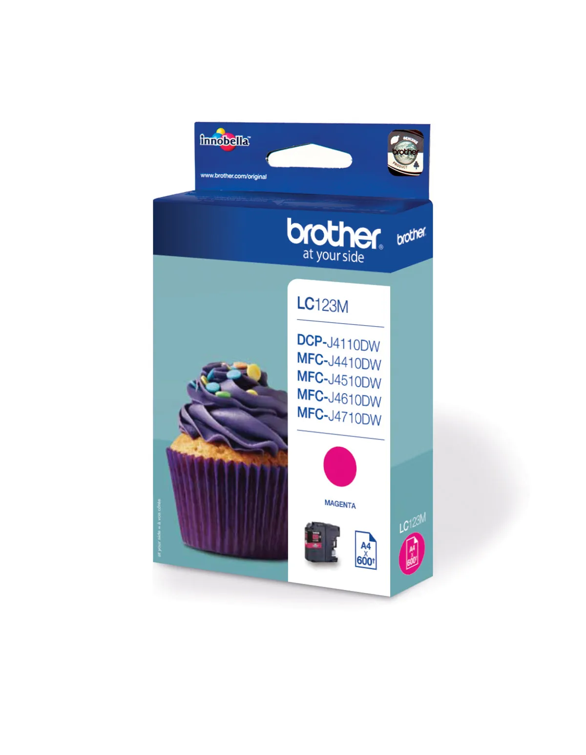 Brother LC-123M / LC-123MBP / LC-123MBPDR Tinte magenta