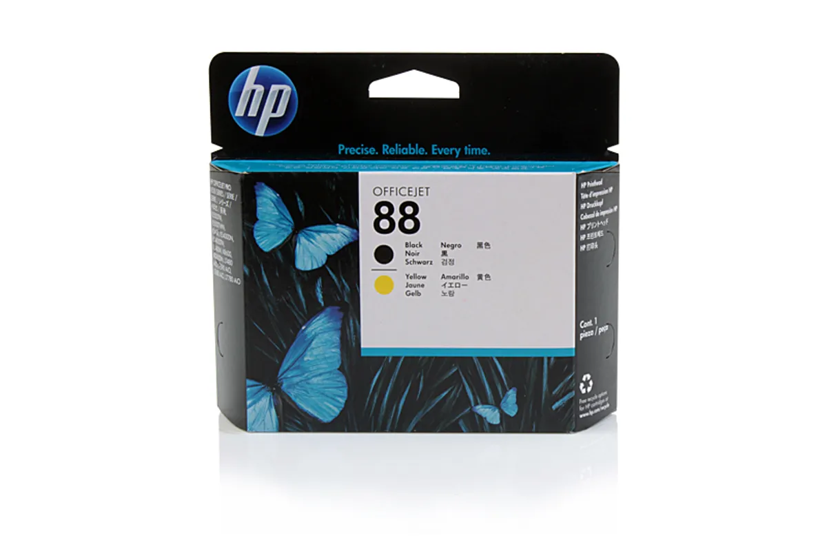 HP 88 / C9381A Druckkopf schwarz, gelb