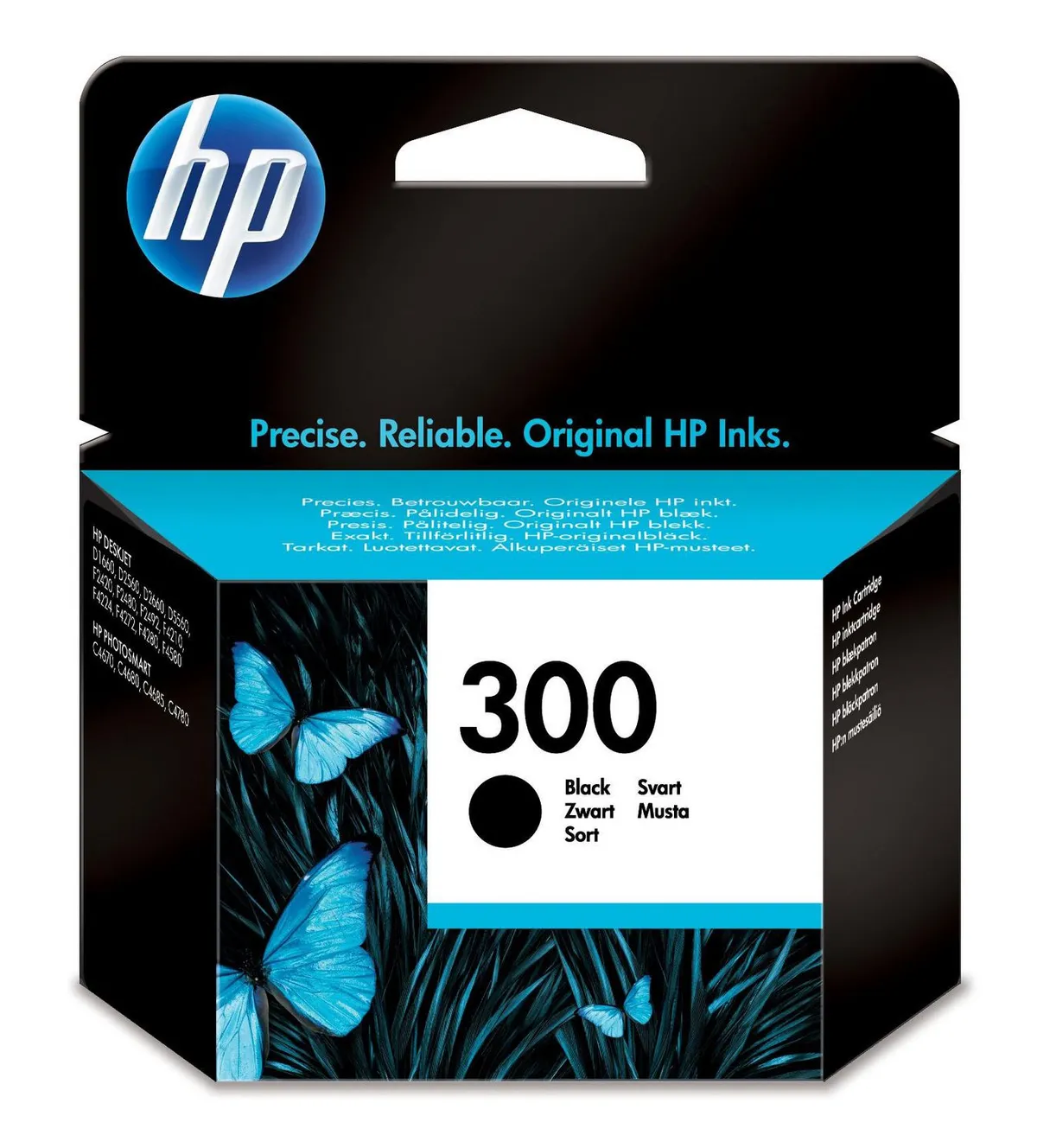 HP 300 / CC640EE Tinte schwarz