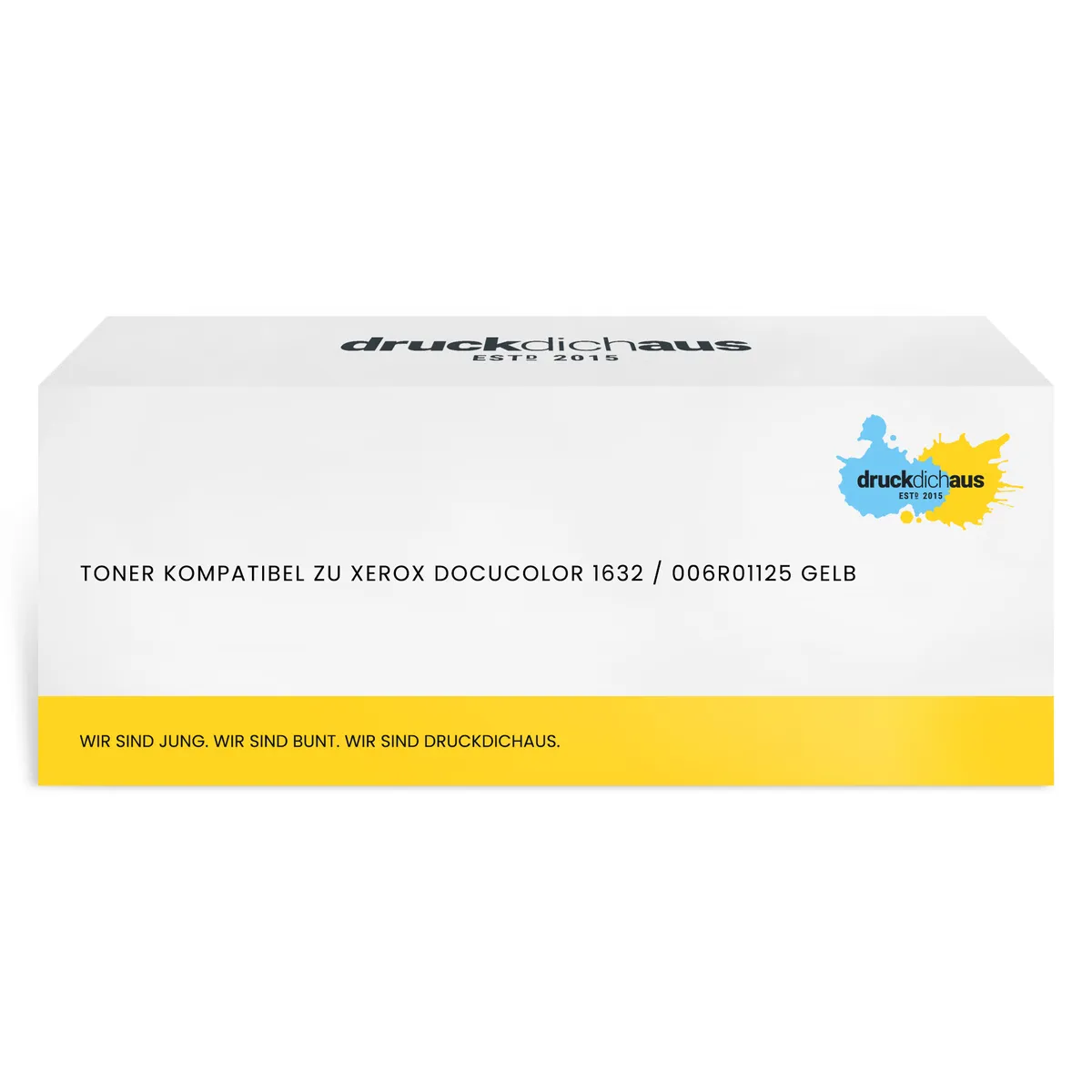 Toner kompatibel zu Xerox DocuColor 1632 / 006R01125 gelb