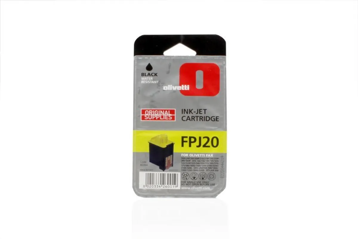 Olivetti B0384 / XB0384 / 27B0384 / FPJ20 Tinte schwarz