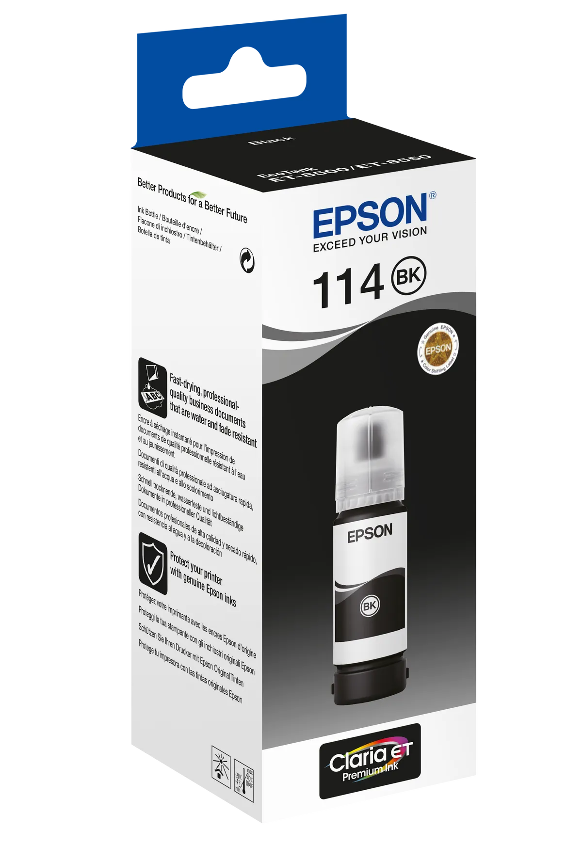 Epson 114 / T07A1 / C13T07A140 Tinte schwarz
