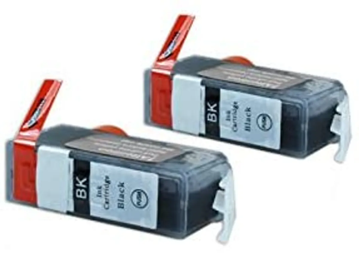 Tinten Doppelpack kompatibel zu Canon PGI-520 / 2932B012 schwarz  (2 Stück)