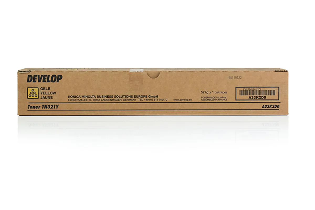 Develop TN-321 Y / A33K2D0 Toner gelb