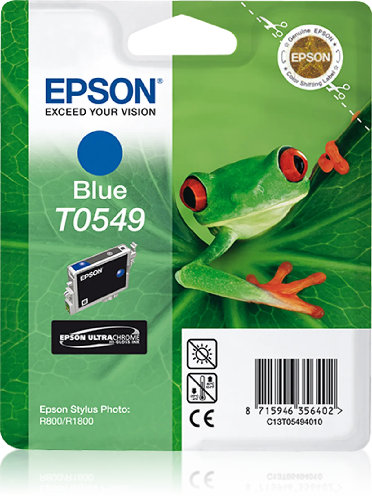 Epson T0549 / C13T05494010 / C13T05494020 Tinte blau