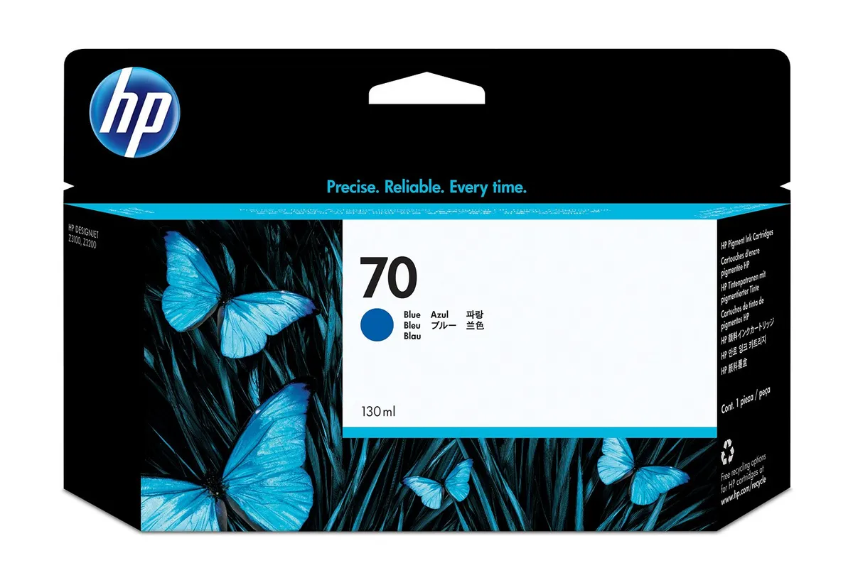 HP 70 / C9458A Tinte blau