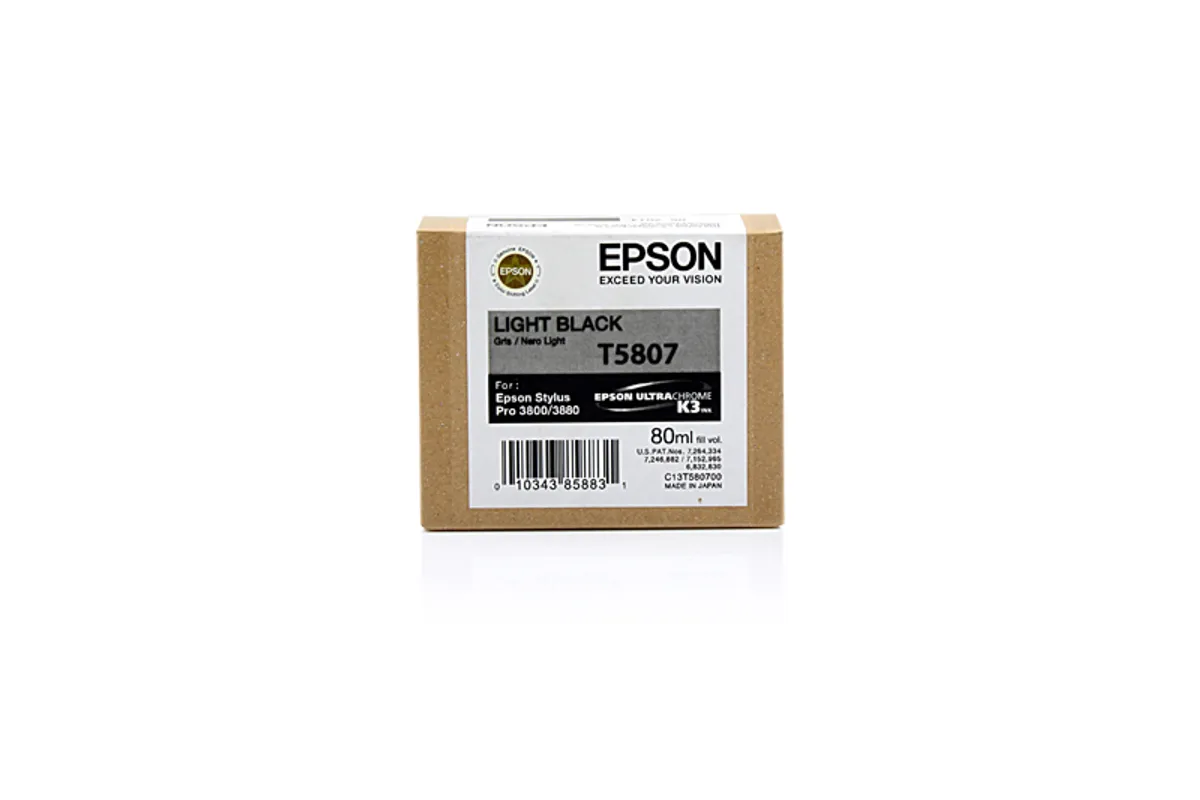 Epson T5807 / C13T580700 Tinte schwarz