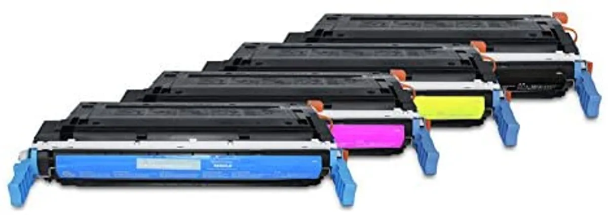 Toner Sparset kompatibel zu HP 641A / C9720A - C9723A schwarz, cyan, magenta, gelb  (4 Stück)