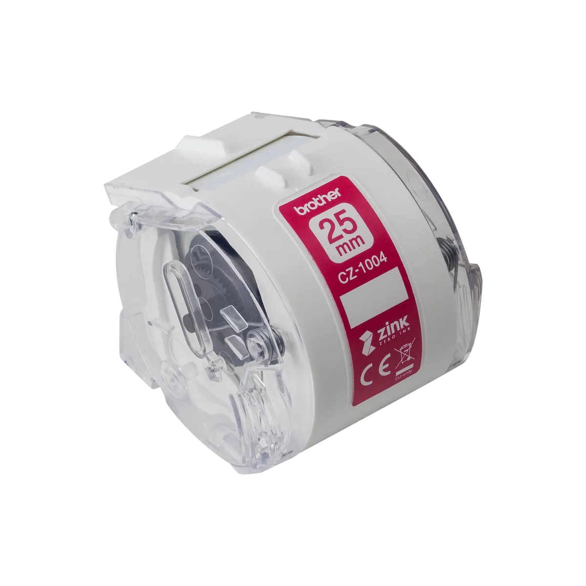 Brother CZ-1004 Farbetikettenrolle (25mm x 5m)