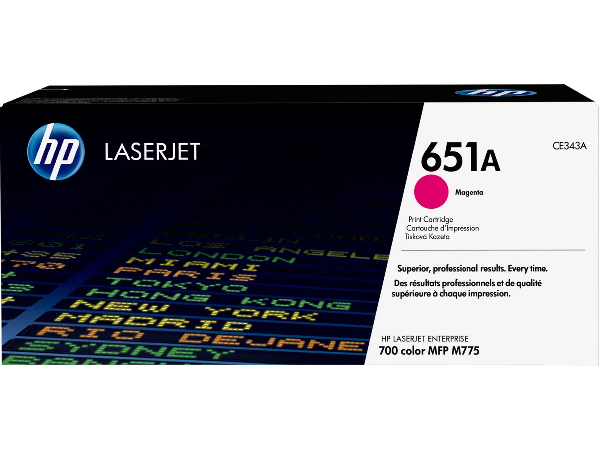 HP 651A / CE343A Toner magenta
