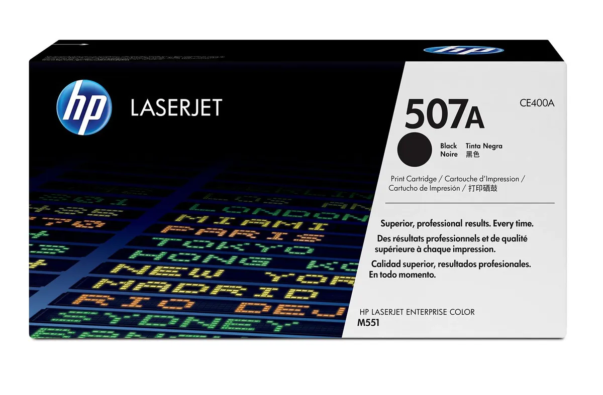 HP 507A / CE400A Toner schwarz
