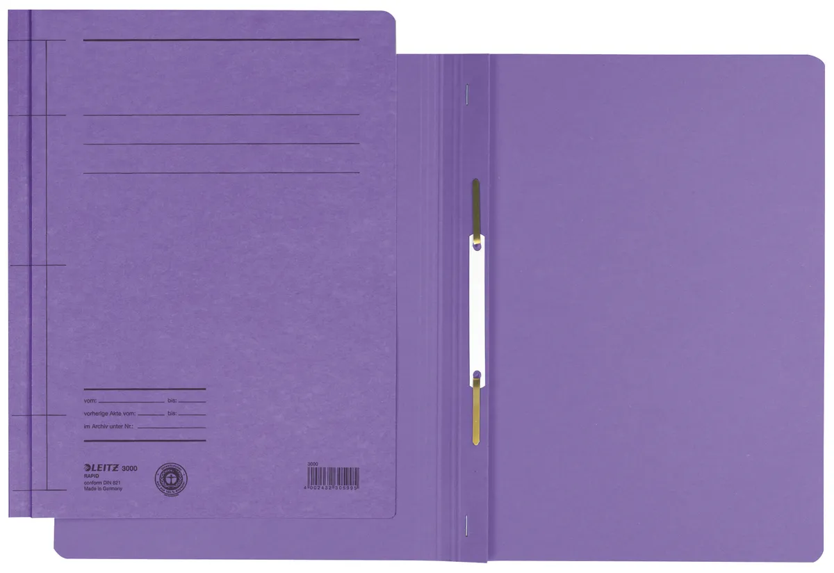 Leitz 30000065 Schnellhefter  violett (25 Stück) (Karton, DIN A4)