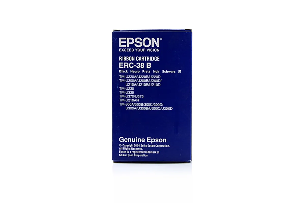 Epson ERC-38-B / C43S015374 / C43S015244  Farbband /Farbrolle schwarz