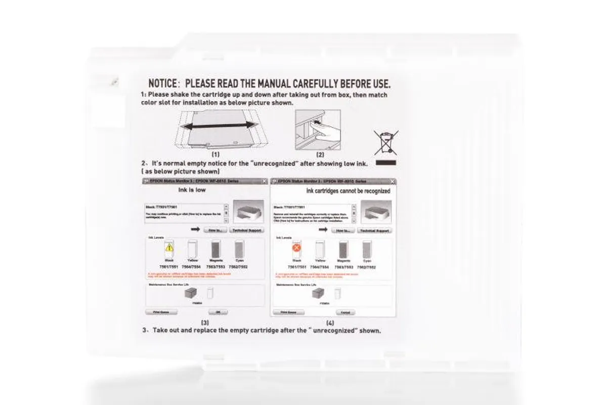 XL Tinte kompatibel zu Epson T7552 / C13T755240 cyan