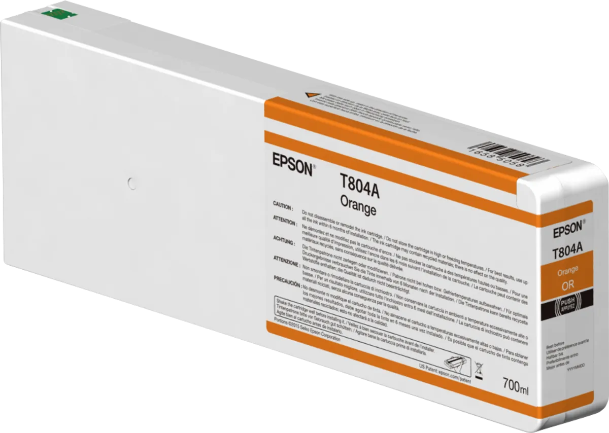 Epson T804A / C13T804A00 Tinte orange
