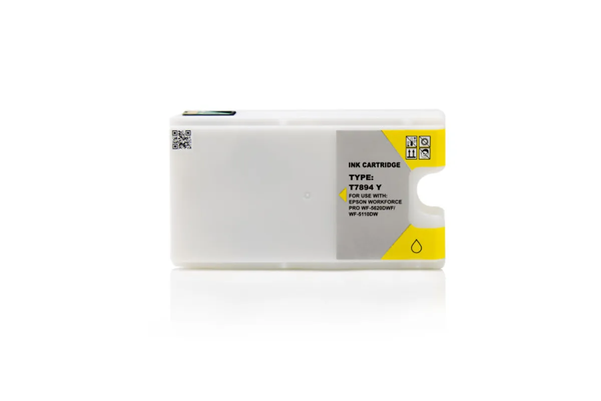 XL Tinte kompatibel zu Epson T7894 / C13T789440 gelb