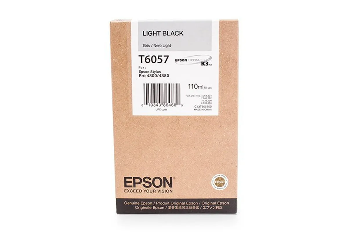 Epson T6057 / C13T605700 Tinte schwarz
