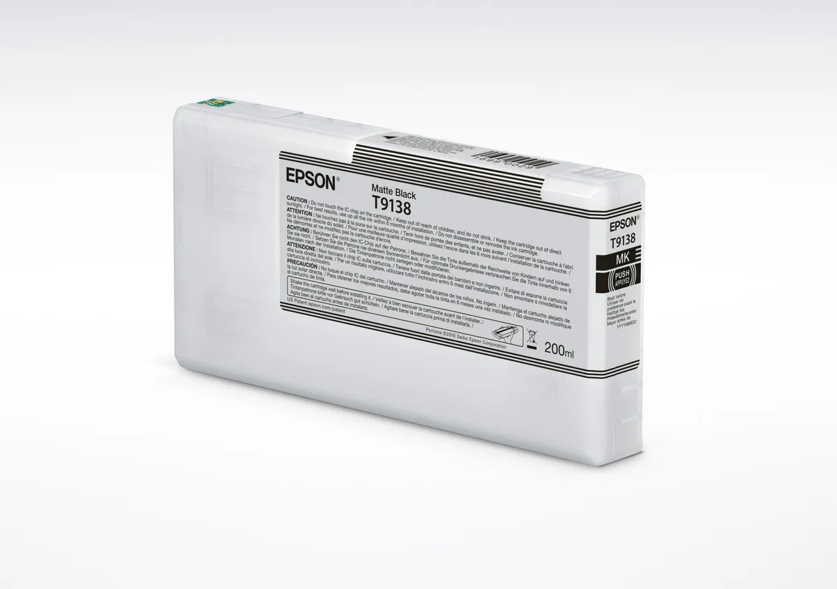 Epson T9138 / C13T913800 Tinte matt schwarz