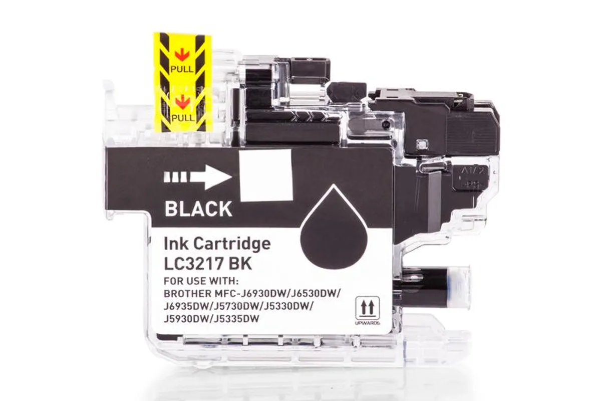 XL Tinte kompatibel zu Brother LC-3217BK / LC-3219BK schwarz