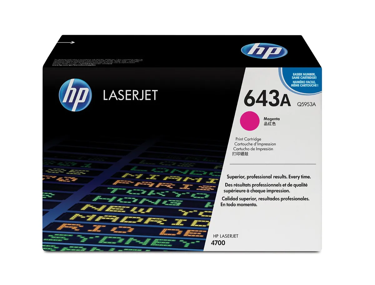 HP 643A / Q5953A Toner magenta