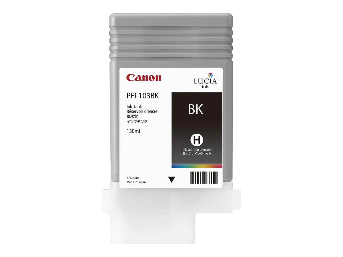 Canon PFI-103 BK / 2212B001 Tinte schwarz
