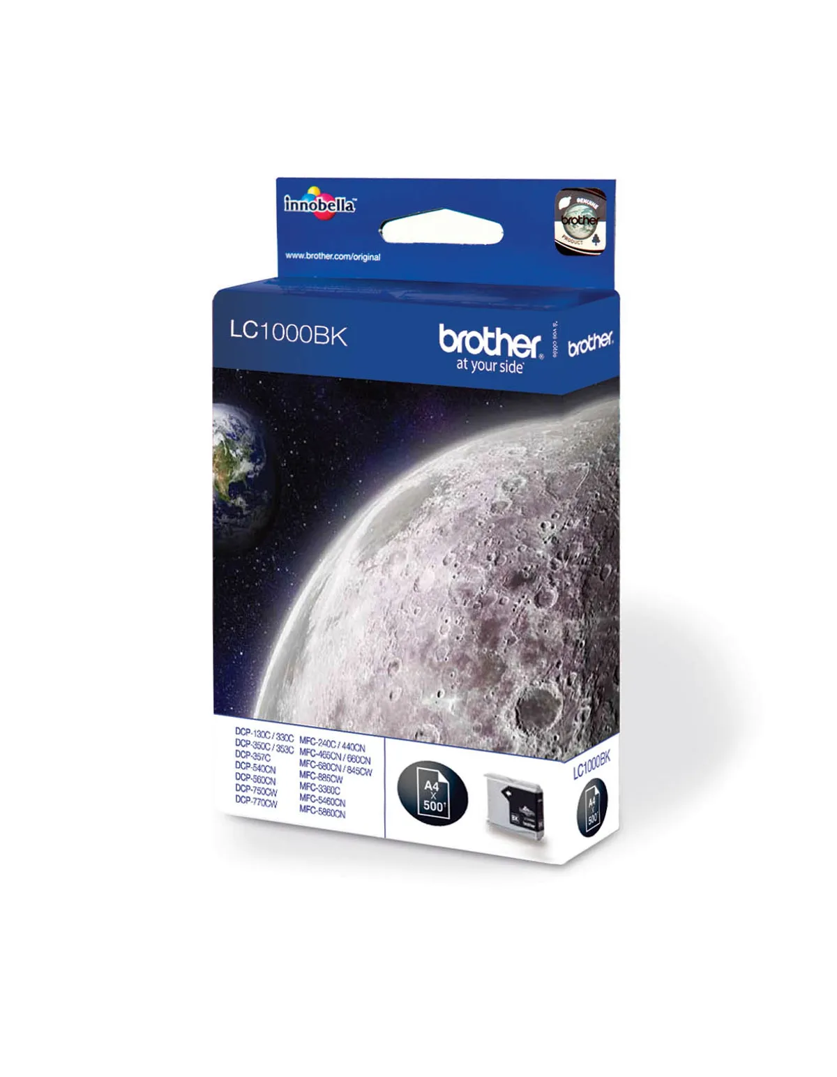 Brother LC-1000BK / LC-1000BKBP / LC-1000BKBPDR Tinte schwarz