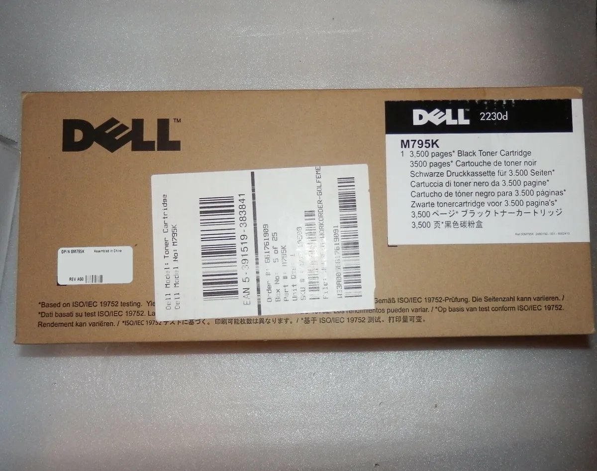 Dell 593-10500 / P578K / 593-10501 / M797K Toner schwarz