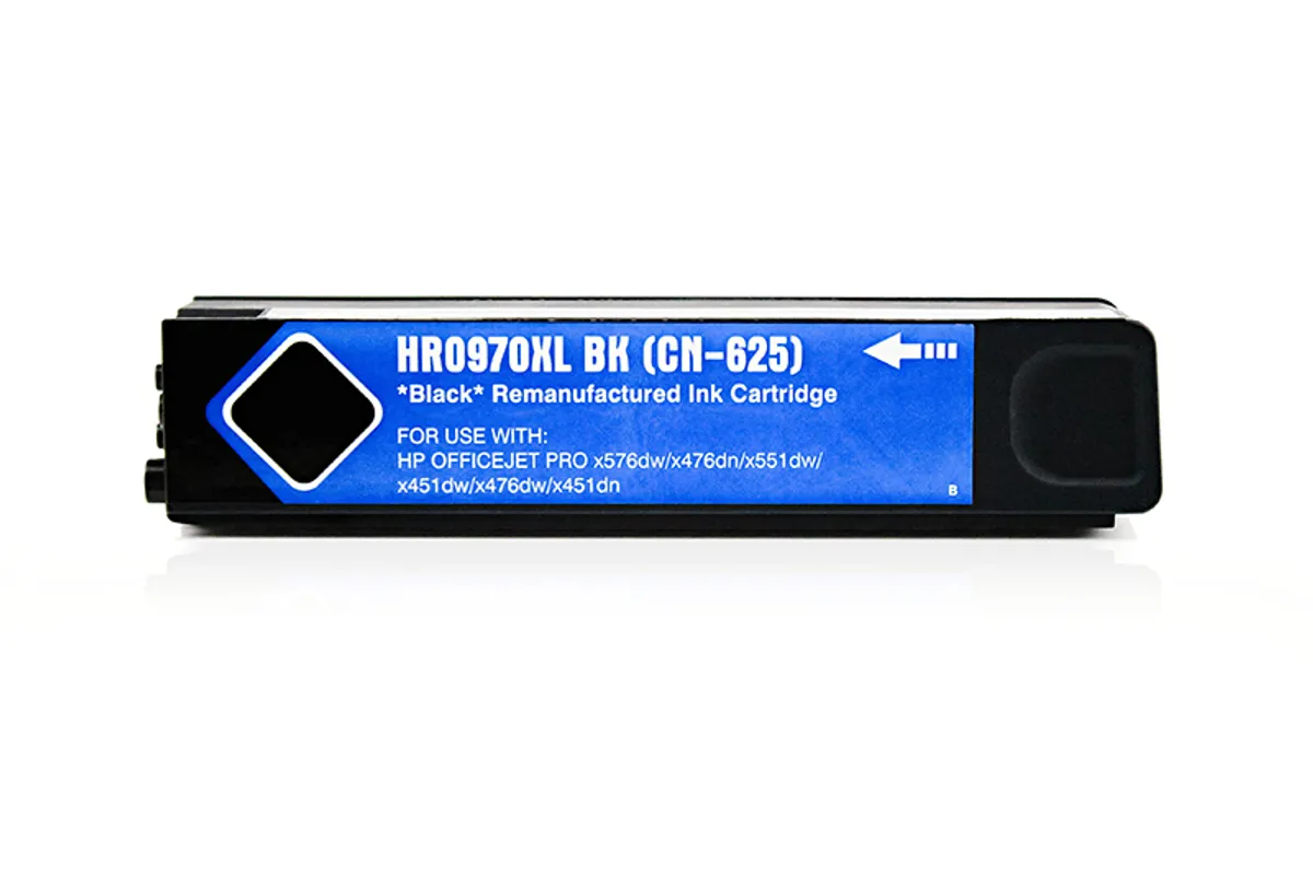 XL Tinte kompatibel zu HP 970XL / CN625AE schwarz