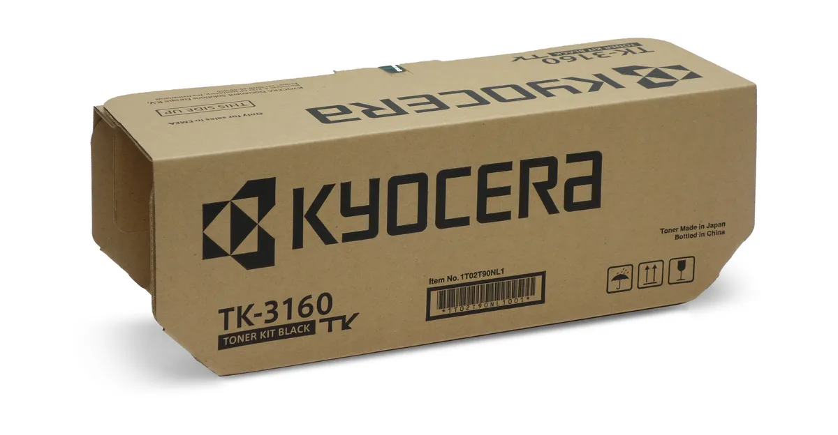 Kyocera TK-3160 / 1T02T90NL0 / 1T02T90NL1 Toner schwarz