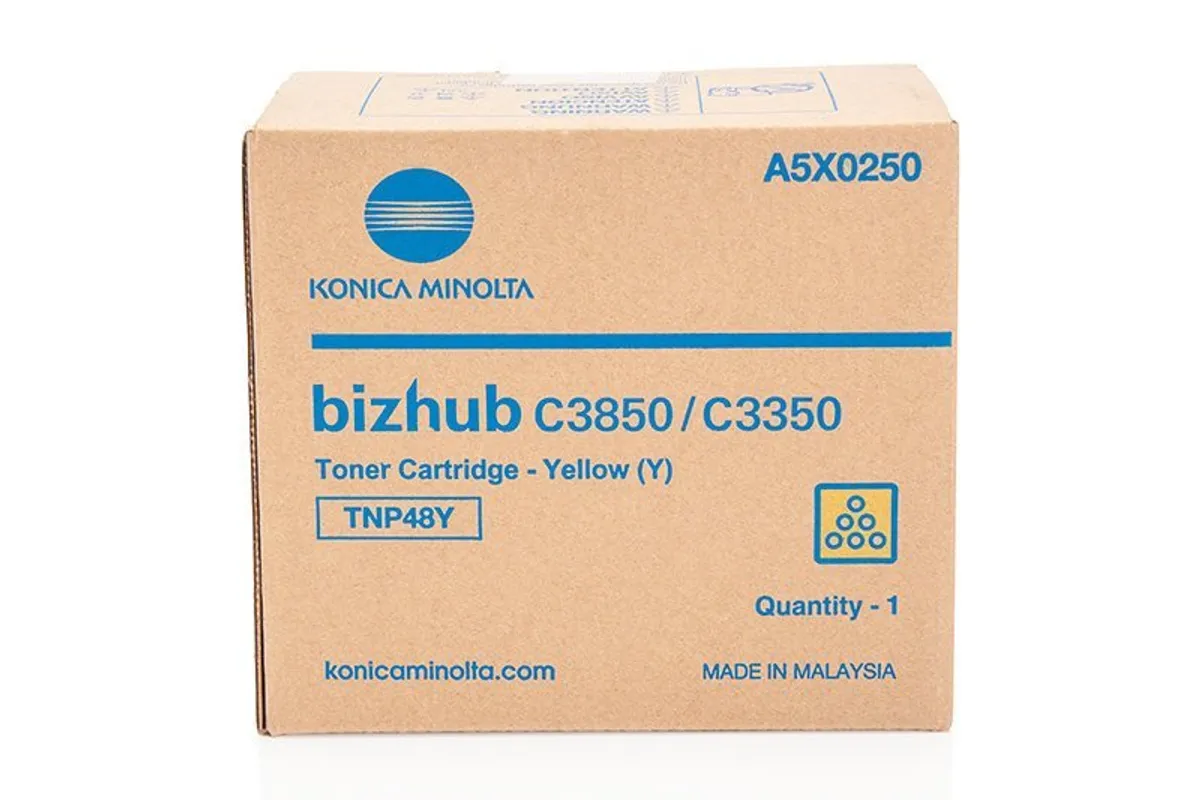 Konica Minolta TNP-48 Y / A5X0250 Toner gelb