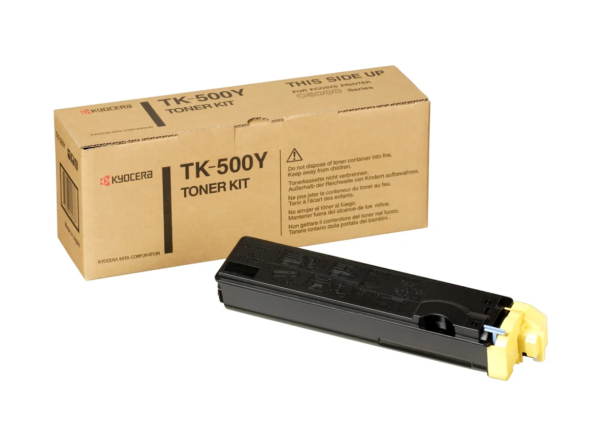 Kyocera TK-500Y / 370PD3KW Toner gelb