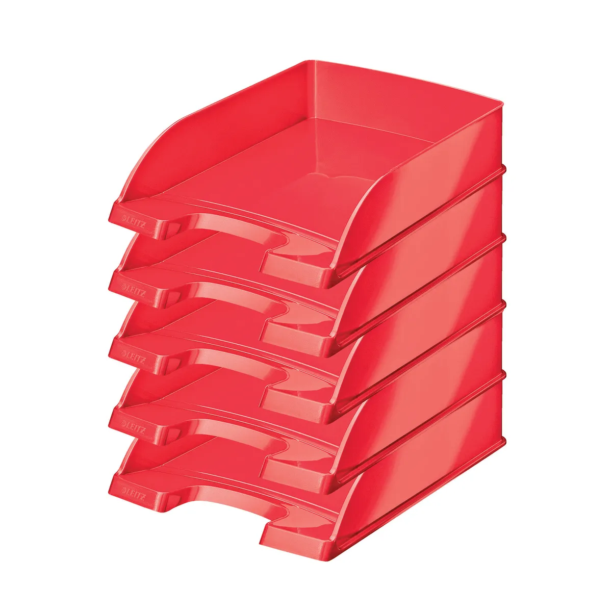 Leitz WOW / 52263026 Briefablage Sparset rot (5 Stück)