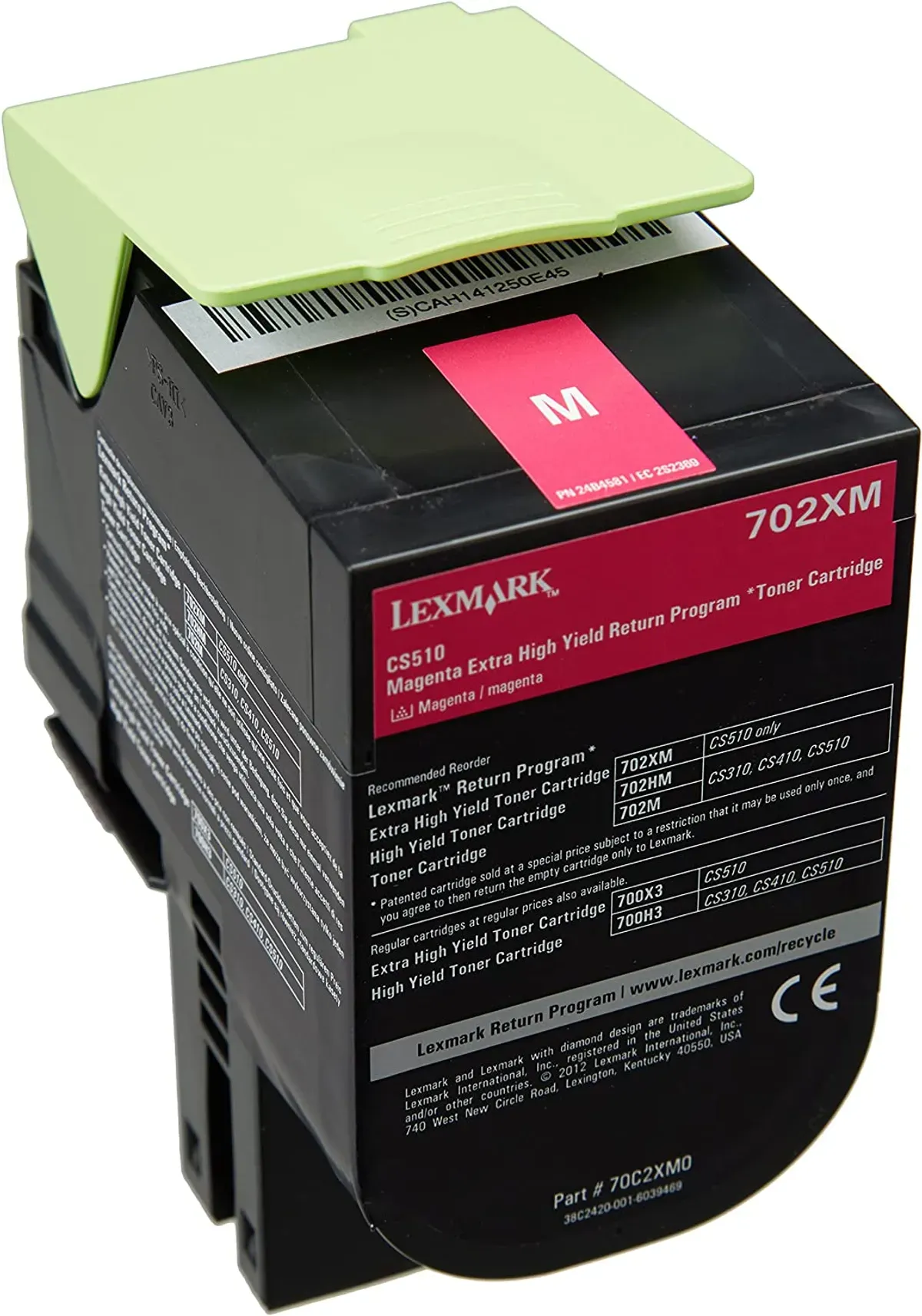 Lexmark 702XM / 70C2XM0 Toner magenta