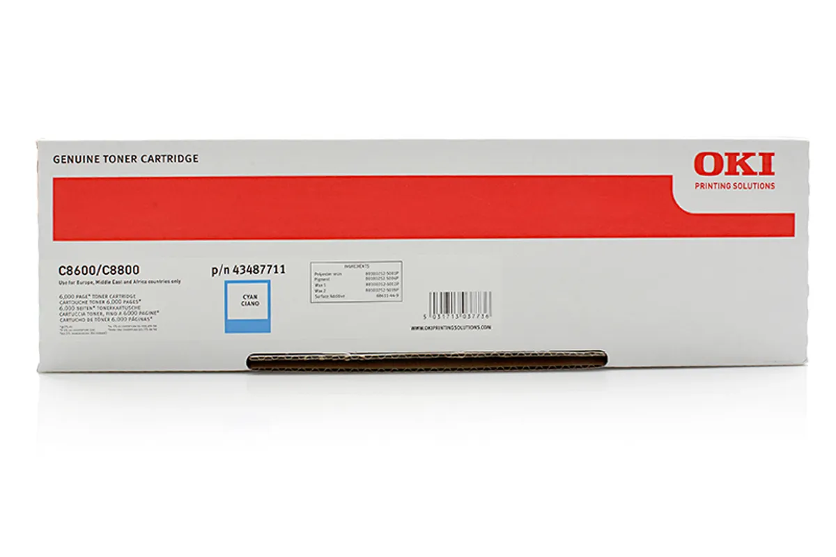 OKI 43487711 Toner cyan