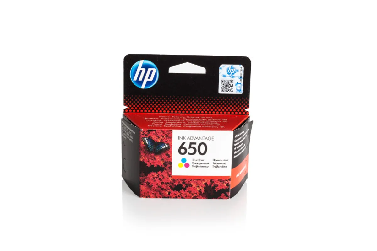 HP 650 / CZ102AE Tinte color