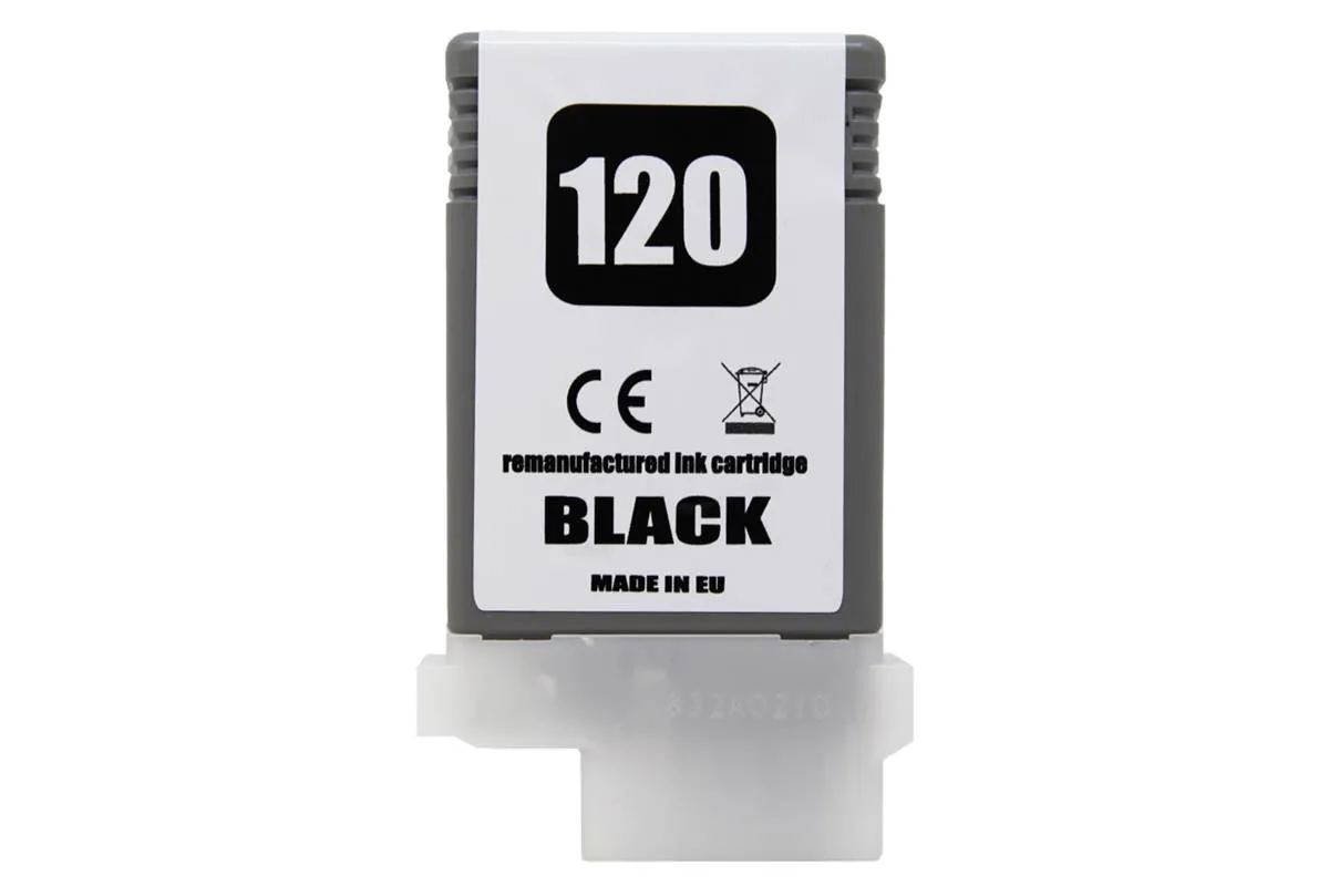 Tinte kompatibel zu Canon PFI-120BK / 2885C001 schwarz