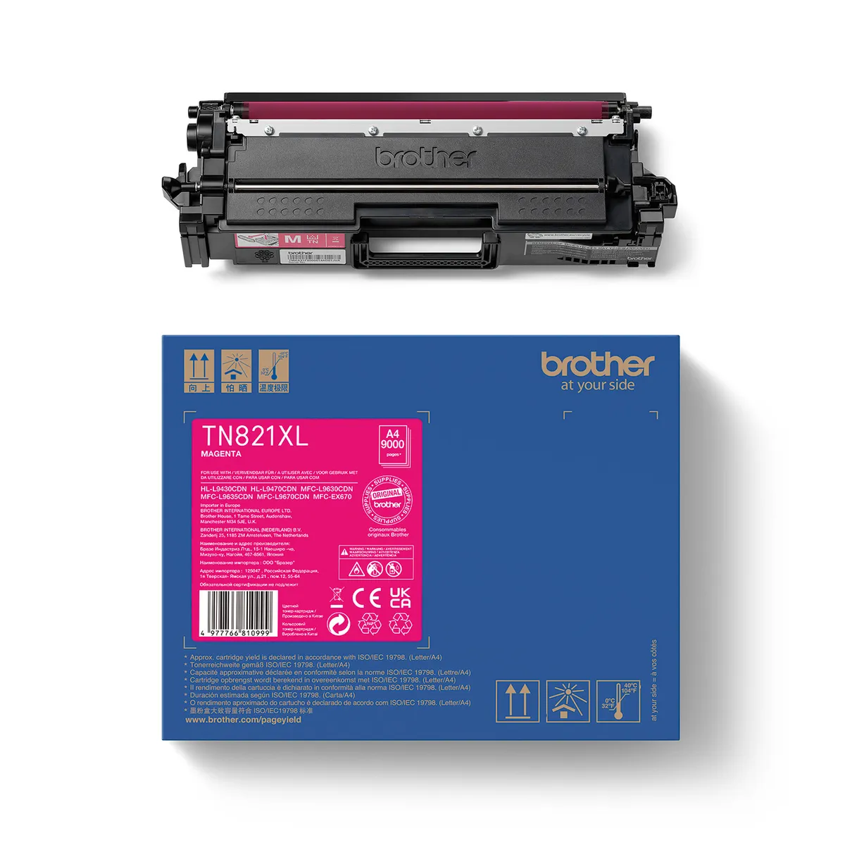Brother TN-821XLM Toner magenta