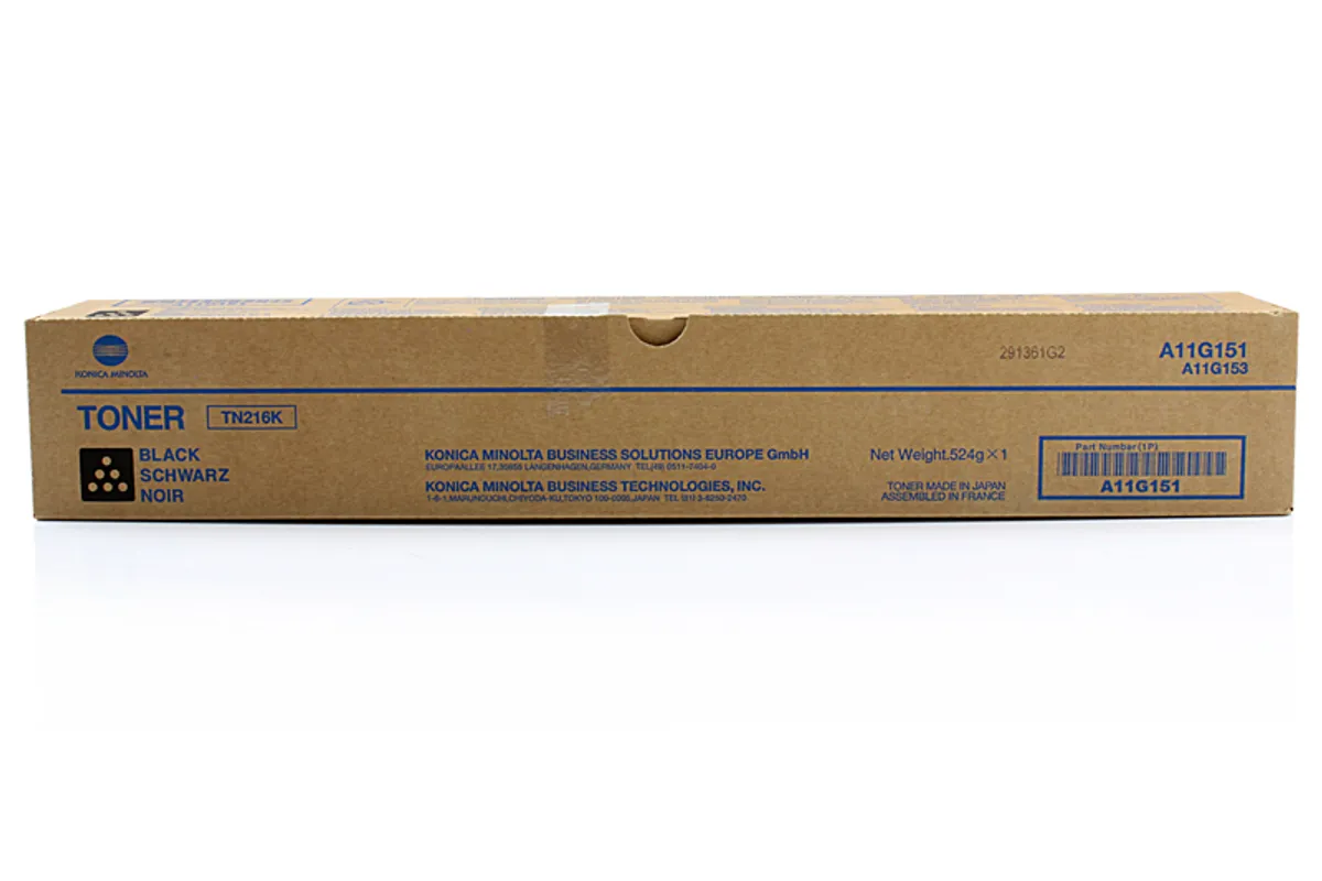 Konica Minolta TN-216 K / A11G151 / A11G131 Toner schwarz