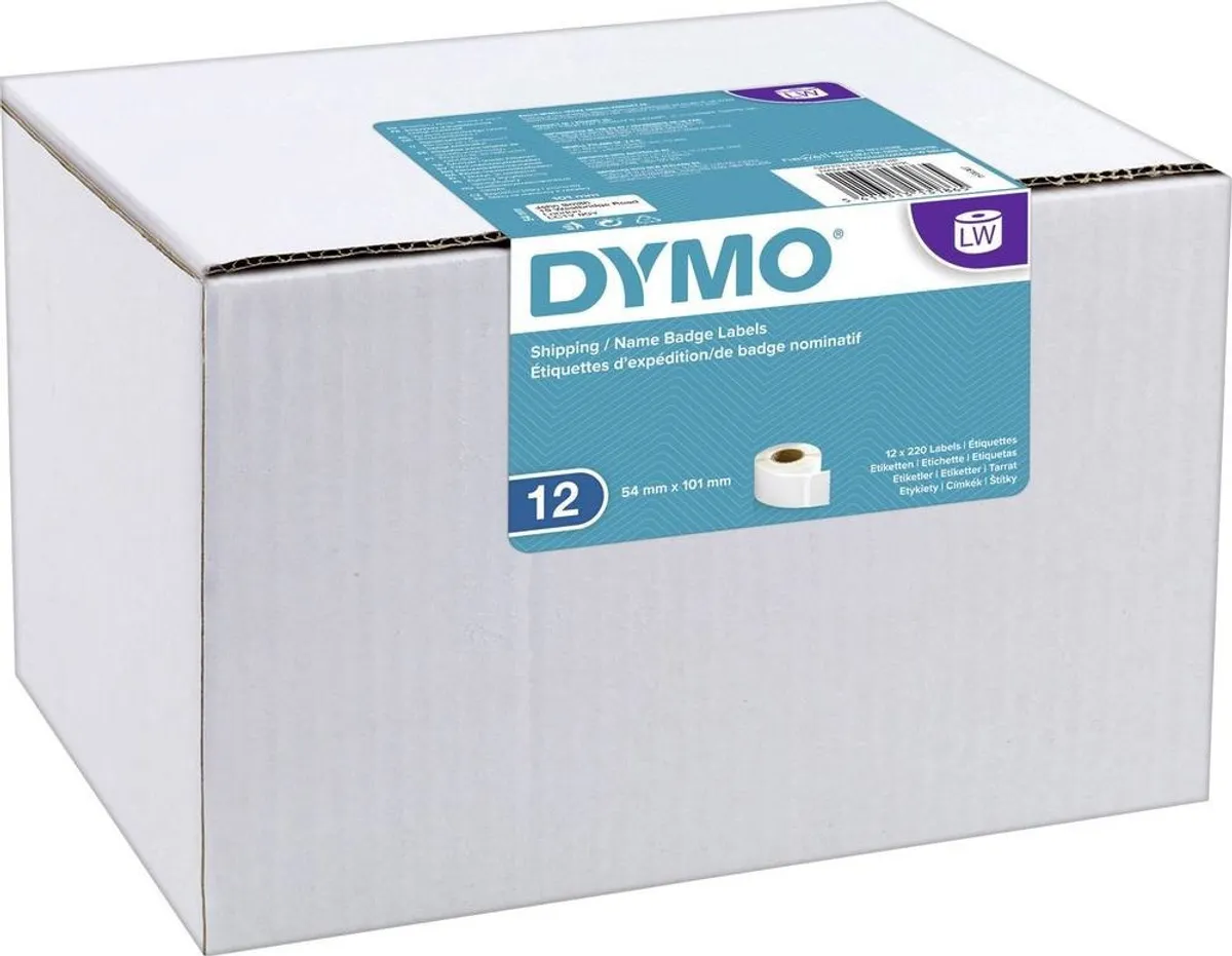 Dymo S0722420 Etiketten (54 x 101mm, 2640 Stück)