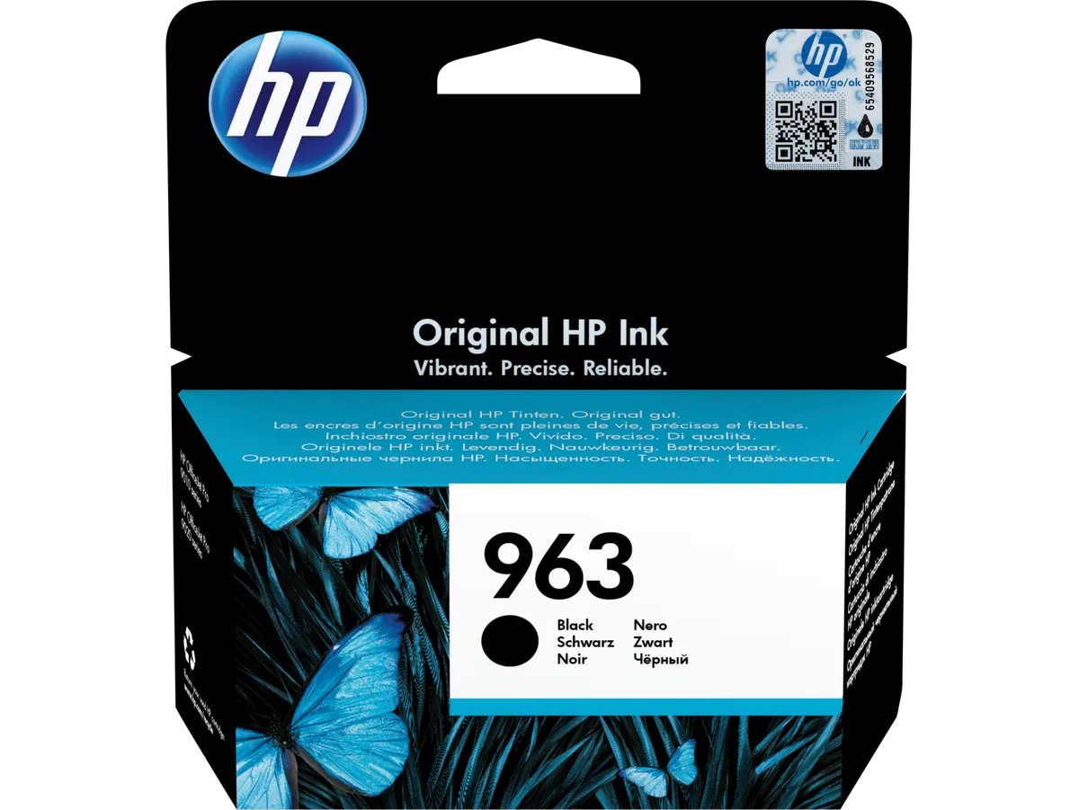 HP 963 / 3JA26AE Tinte schwarz