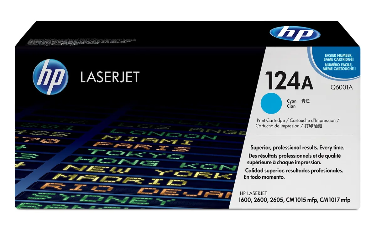 HP 124A / Q6001A Toner cyan