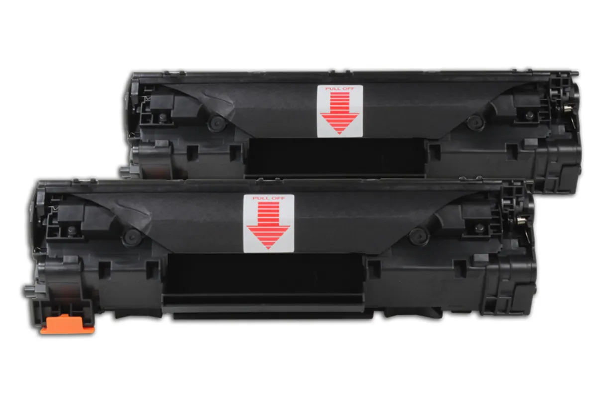 Toner Doppelpack kompatibel zu HP 85AD / CE285AD schwarz  (2 Stück)