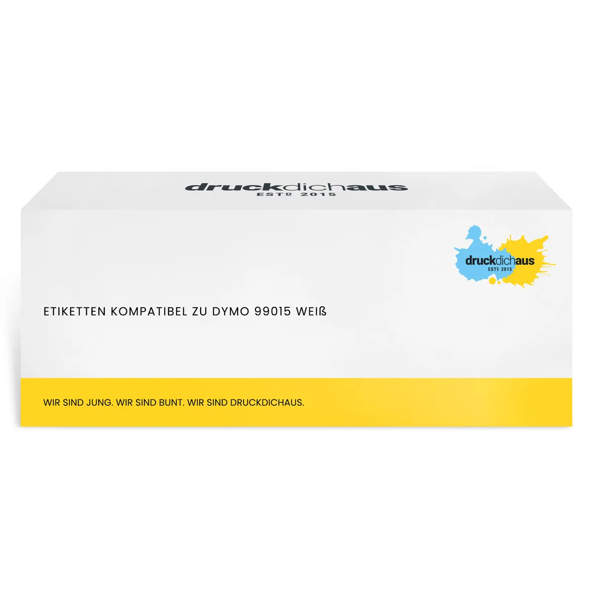 Etiketten kompatibel zu Dymo 99015 weiß (54 x 70mm, 320 Stück)