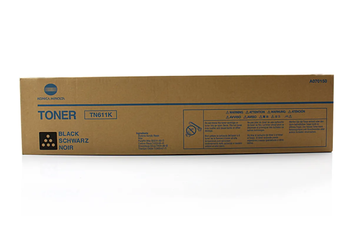 Konica Minolta TN-611 K / A070150 Toner schwarz