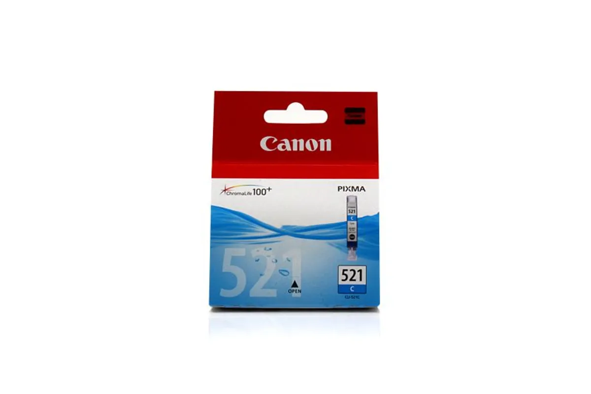 Canon CLI-521 C / 2934B001 / 2934B009 Tinte cyan