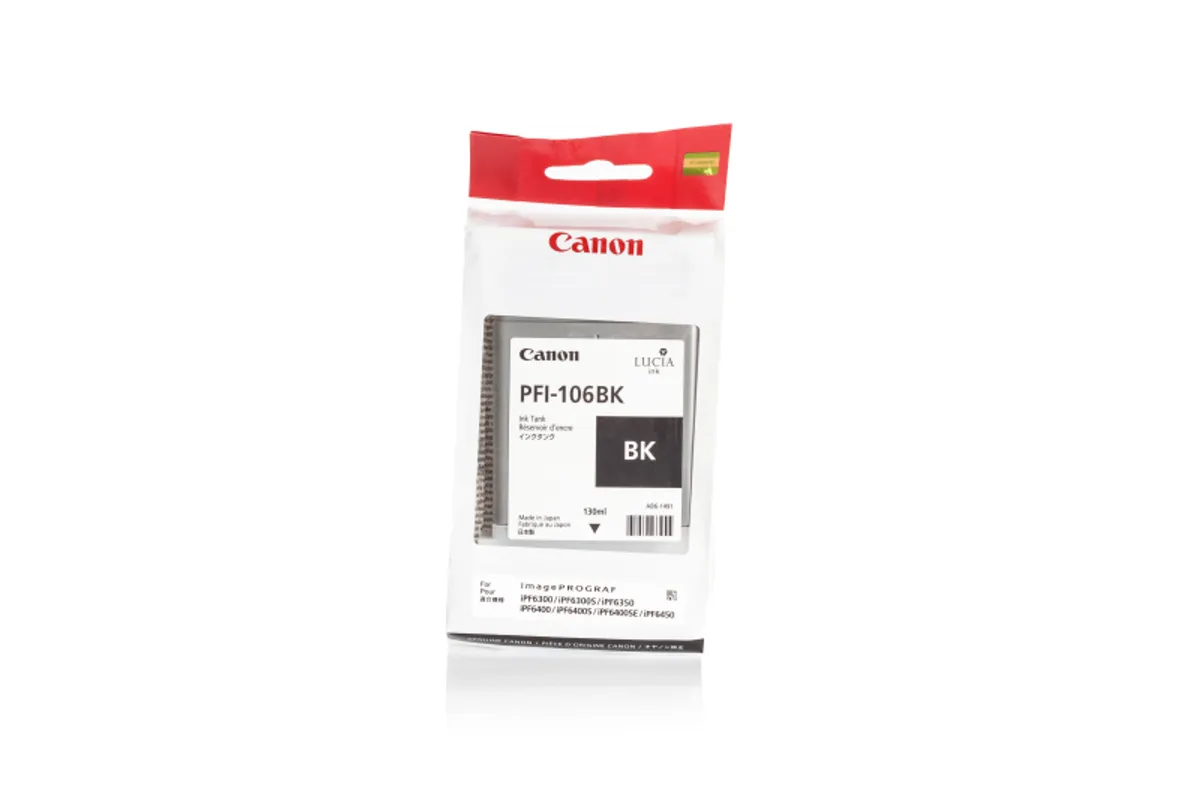 Canon PFI-106 BK / 6621B001 Tinte schwarz