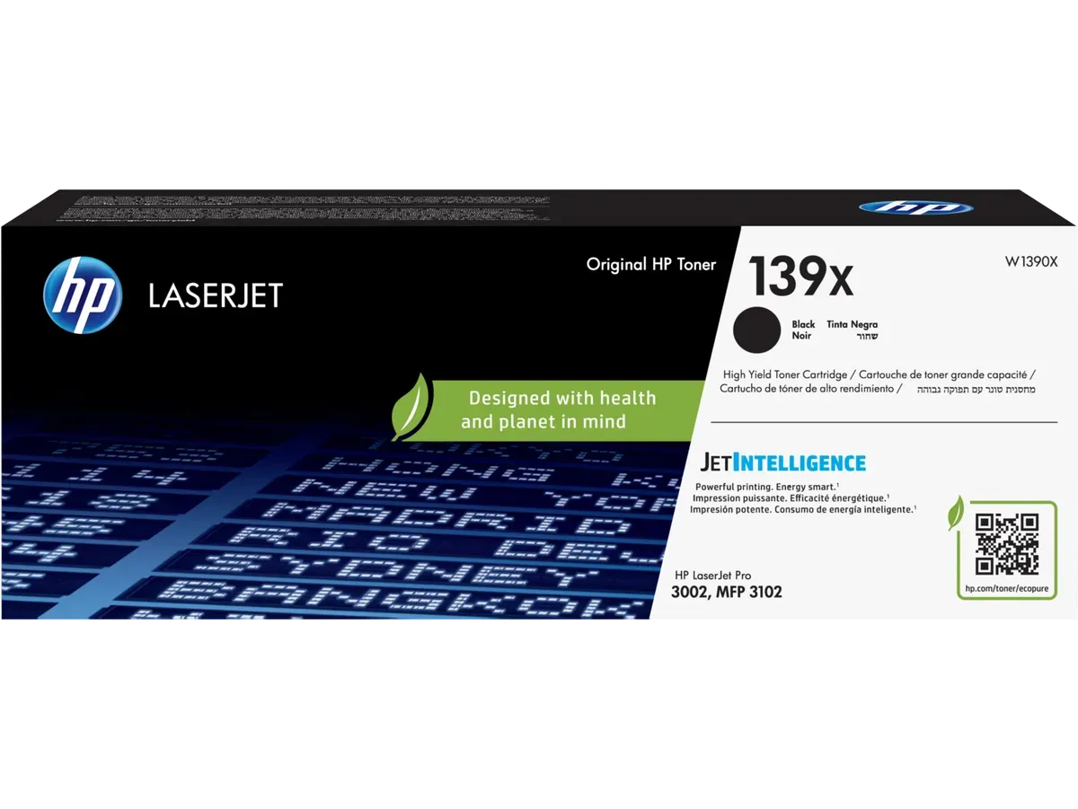 HP 139X / W1390X Toner schwarz
