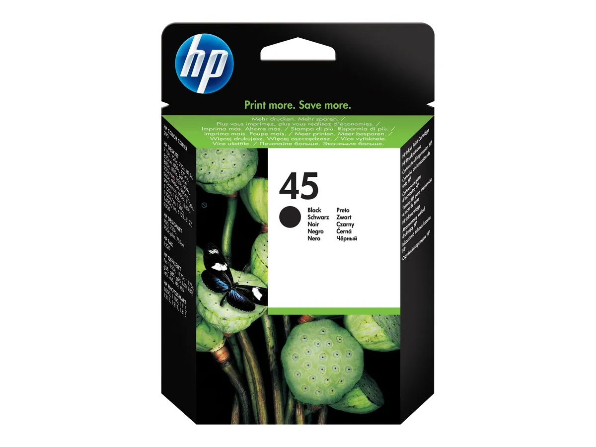 HP 45 / 51645AE Tinte schwarz